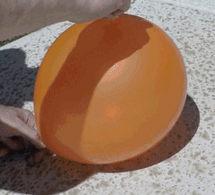 Slow Motion Balloon Pop